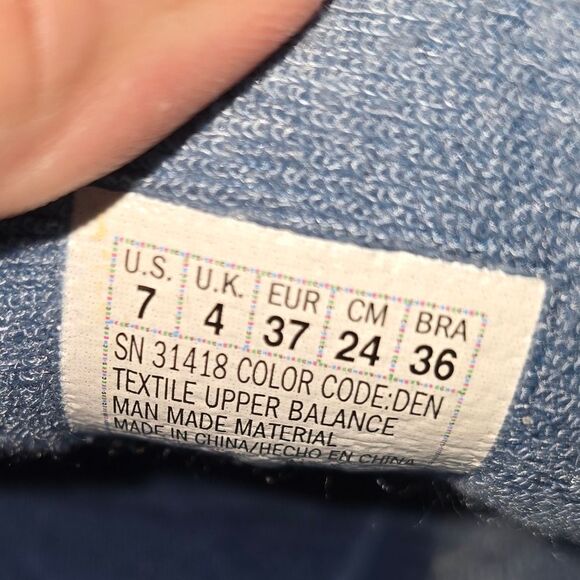 Bobs By Skechers Denim Sneakers Womans Size 7 - Picture 7 of 7